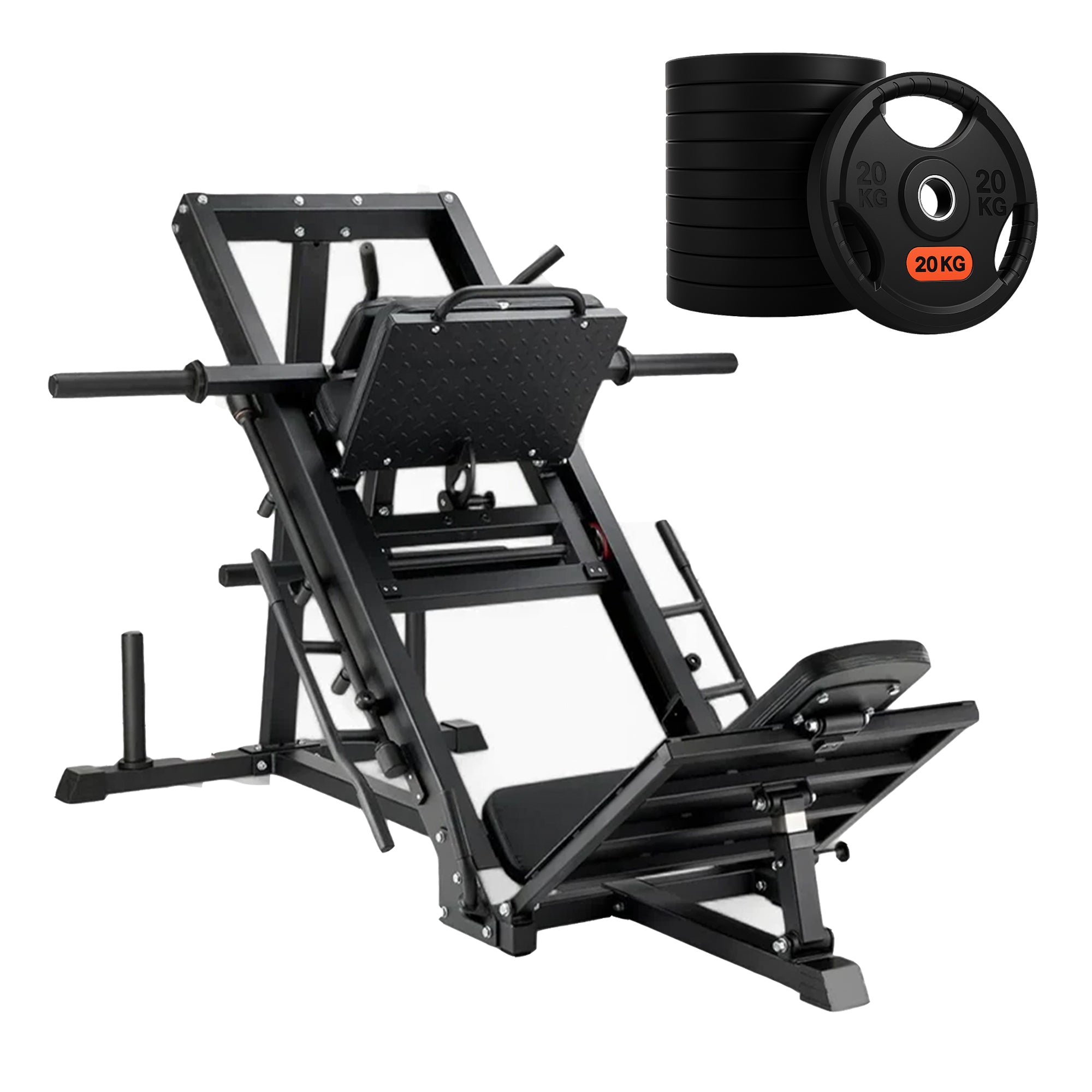 Commercial Leg Press & Hack Squat Machine – Heavy-Duty Gym Equipment