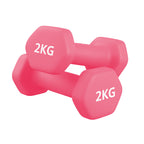 Neoprene Dumbbell Pair for Home Gym Strength Training