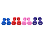 0.5kg - 2kg Neoprene Dumbbells Set