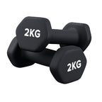 Neoprene Dumbbell Pair for Home Gym Strength Training