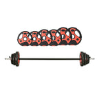 Adjustable Dumbbells & Barbell Set 65kg – 2-in-1 Free Weights for Home Gym