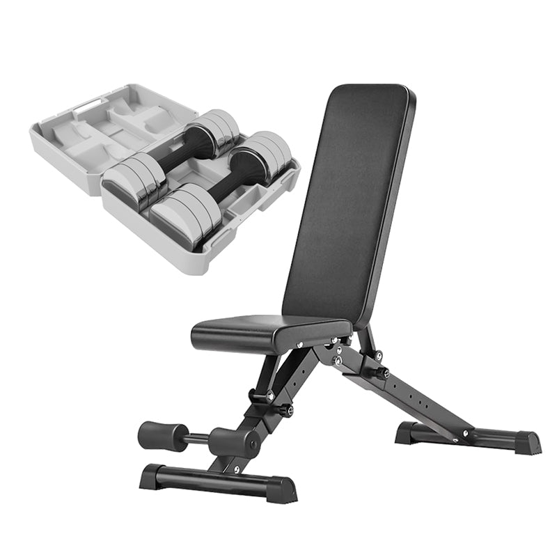 Adjustable Dumbbells Pair 2.5–10kg – Compact 3-in-1 Weights for Home Gym