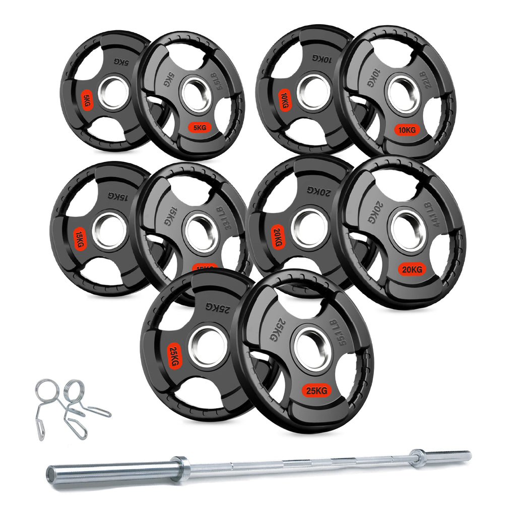 Tri Grip Cast Iron Weight Plates | 1.25kg to 25kg in UK