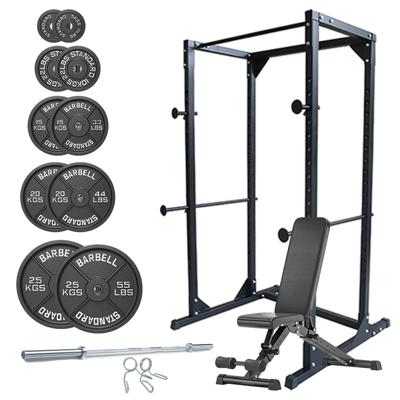 Heavy Duty Adjustable Power Rack