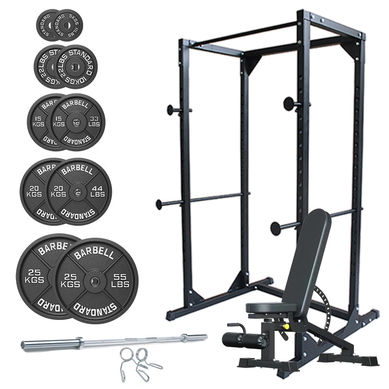 Heavy Duty Adjustable Power Rack