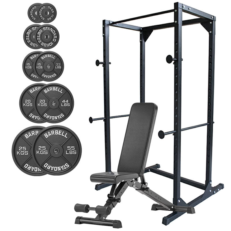 Heavy Duty Adjustable Power Rack