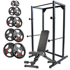 Heavy Duty Adjustable Power Rack