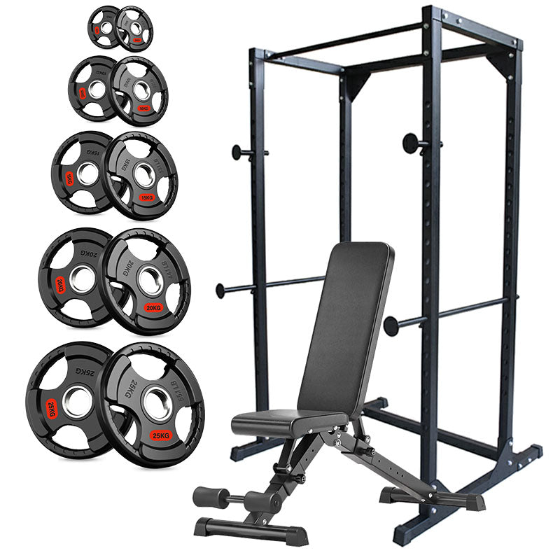 Heavy Duty Adjustable Power Rack