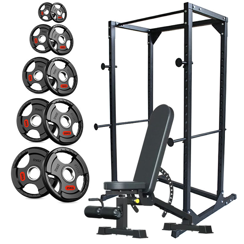 Heavy Duty Adjustable Power Rack
