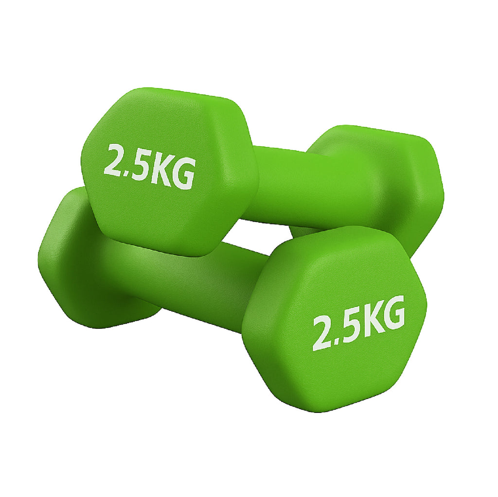 Neoprene Dumbbell Pair for Home Gym Strength Training