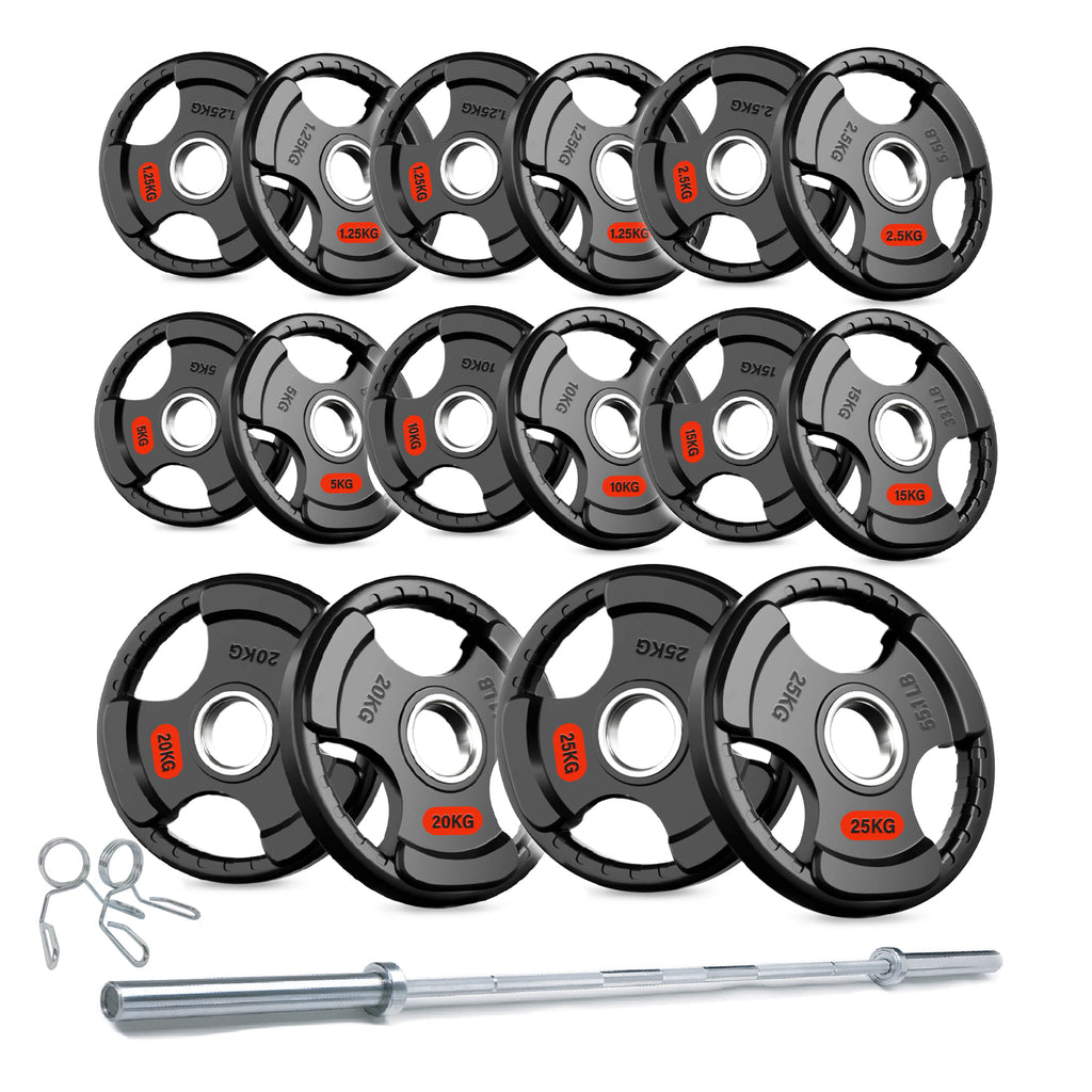 Tri Grip Cast Iron Weight Plates | 1.25kg to 25kg in UK