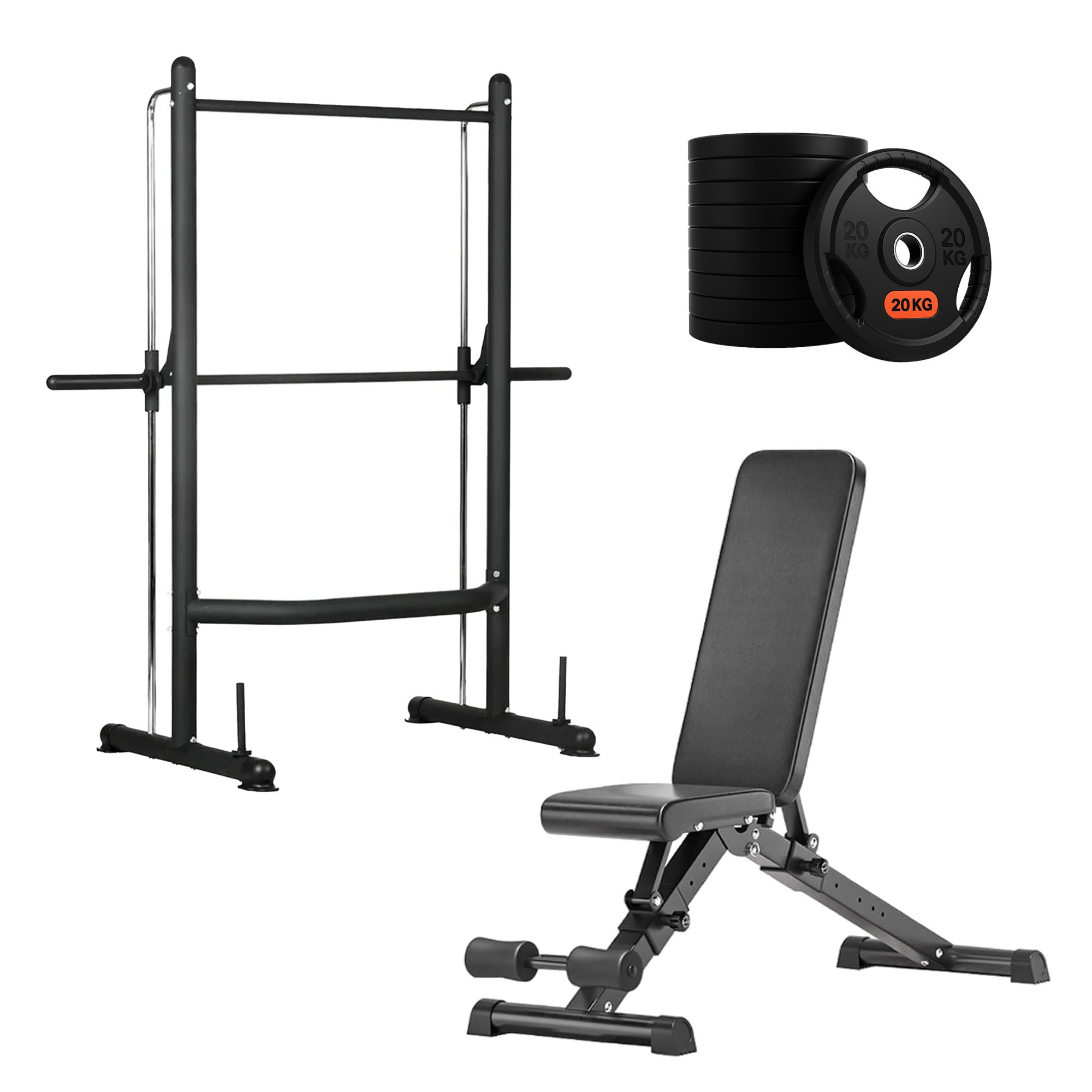 Squat Rack with Pull up Bar for Home Gym