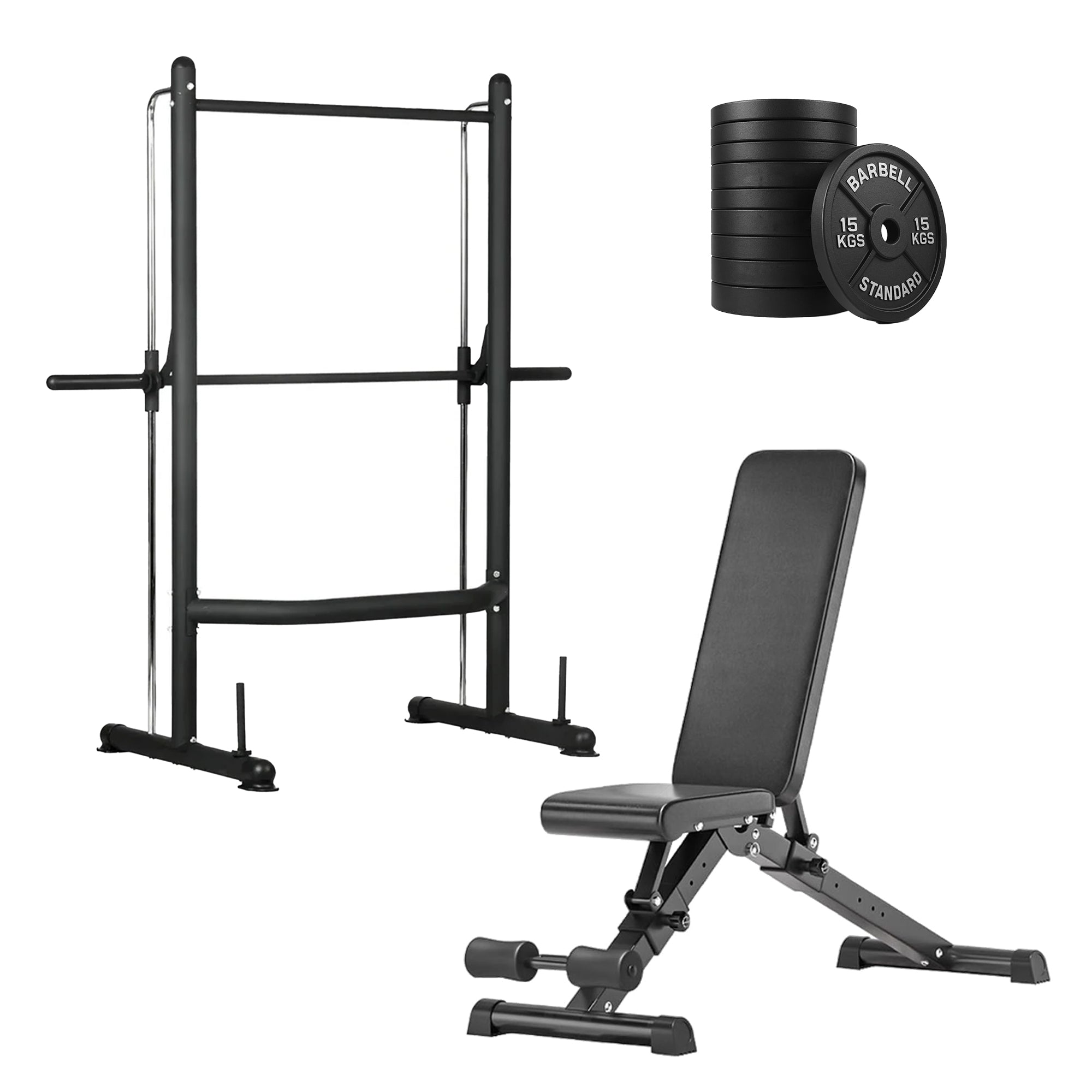 Squat Rack with Pull up Bar for Home Gym