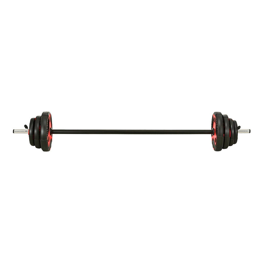Adjustable Dumbbells & Barbell Set 65kg – 2-in-1 Free Weights for Home Gym