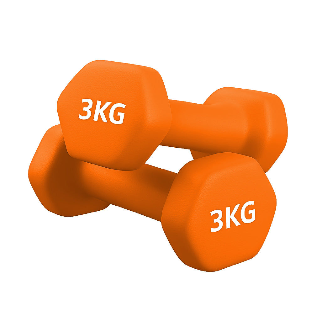 Neoprene Dumbbell Pair for Home Gym Strength Training
