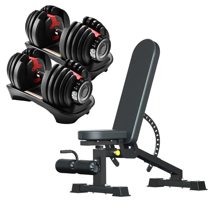40 kg Adjustable Dumbbell – Quick Select Weight System for Home Gym Strength Training