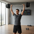 Adjustable Dumbbells & Barbell Set 65kg – 2-in-1 Free Weights for Home Gym