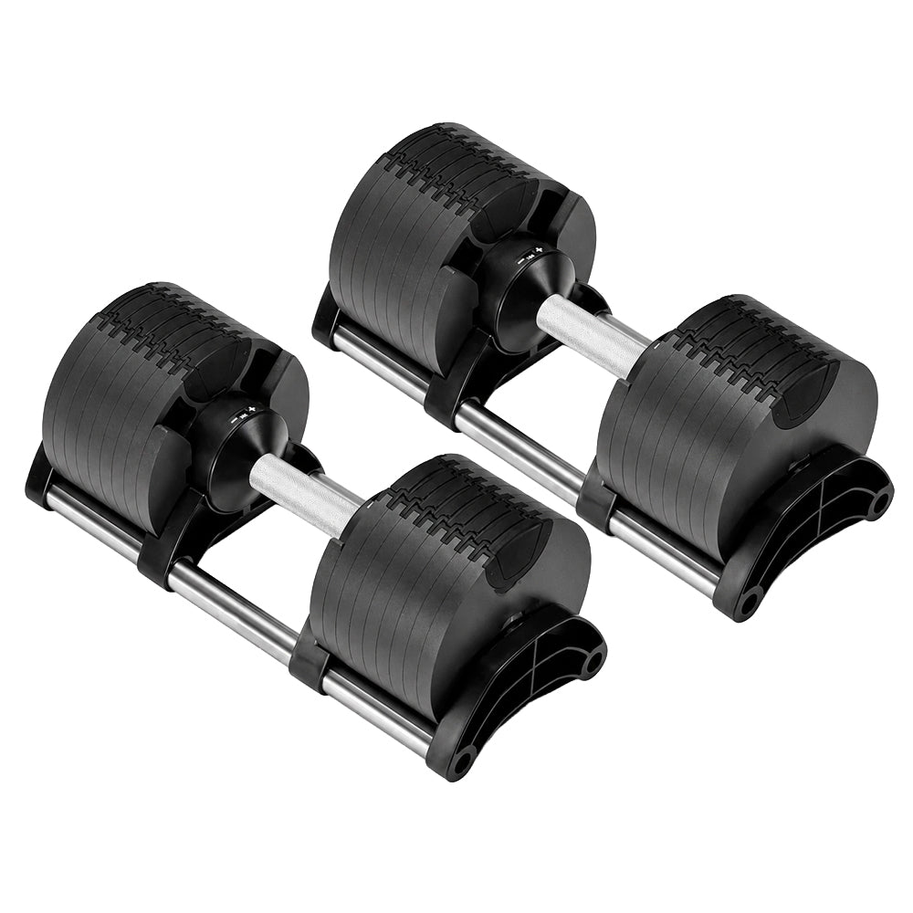 Adjustable Dumbbells 20kg & 50kg For Home Gym