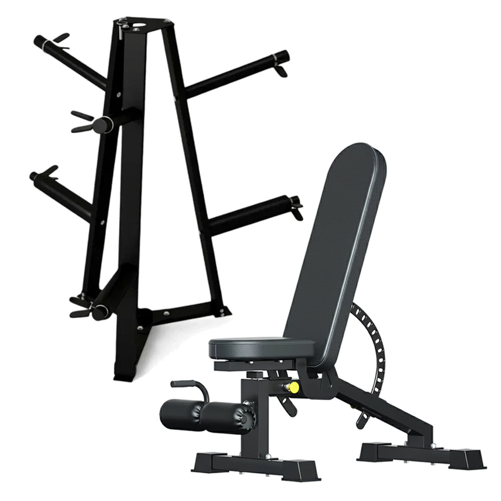 Compact and sturdy weight plate storage rack UK