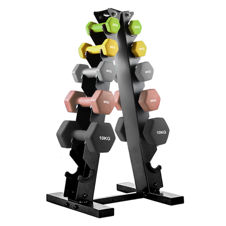 Neoprene Dumbbell Set (Pairs 0.5–10 kg) | Non-Slip Hex Dumbbell Weights UK