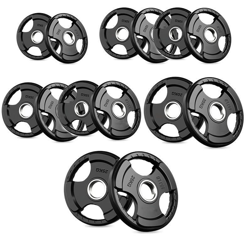 Tri Grip Cast Iron Weight Plates | 1.25kg to 25kg in UK