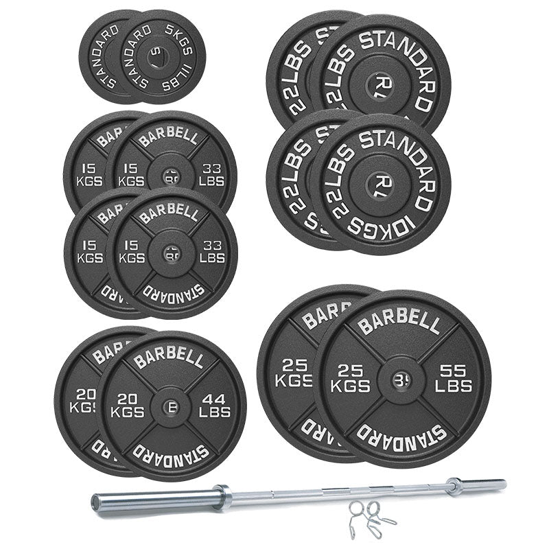 Cast Iron Weight Plates – Standard & Olympic Size in UK