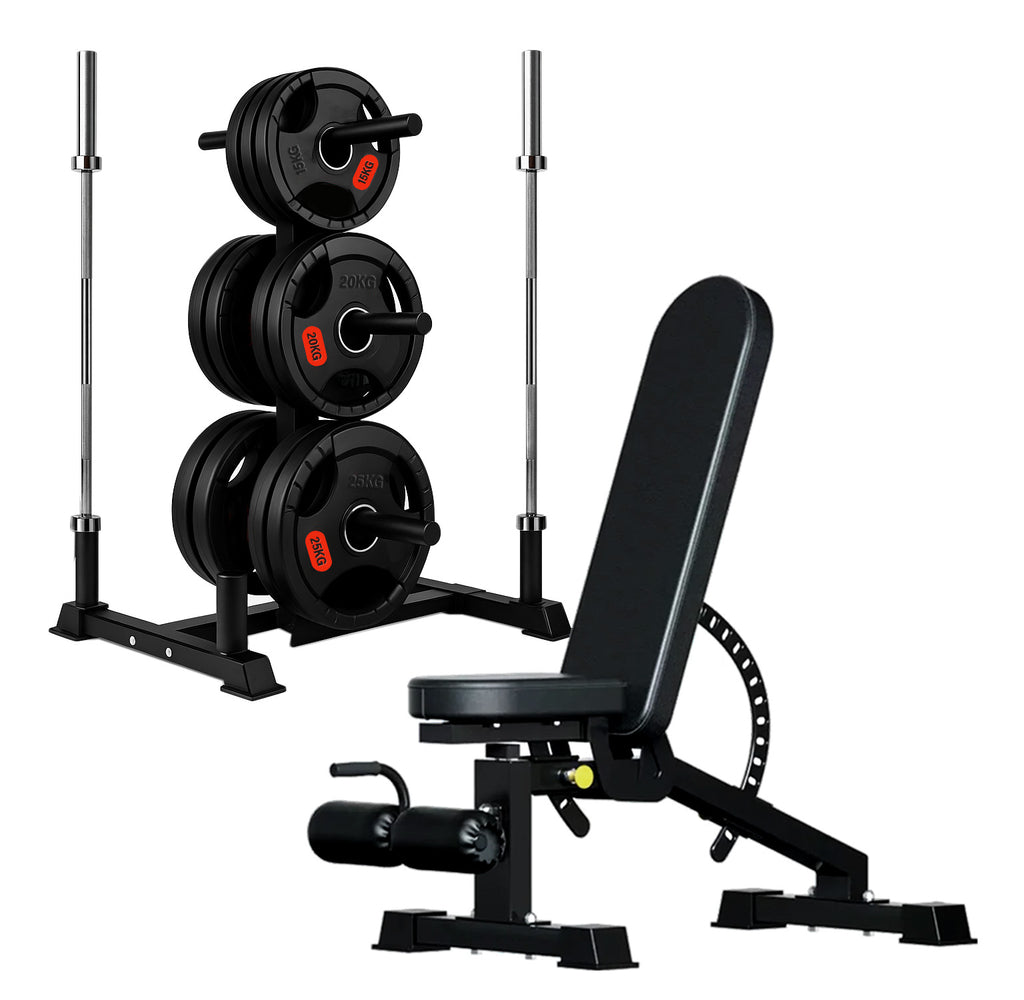 Olympic Weight Tree & Bar Stand | Heavy-Duty Storage UK