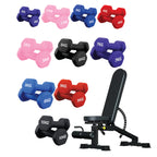Neoprene Dumbbell 10 Tree Rack