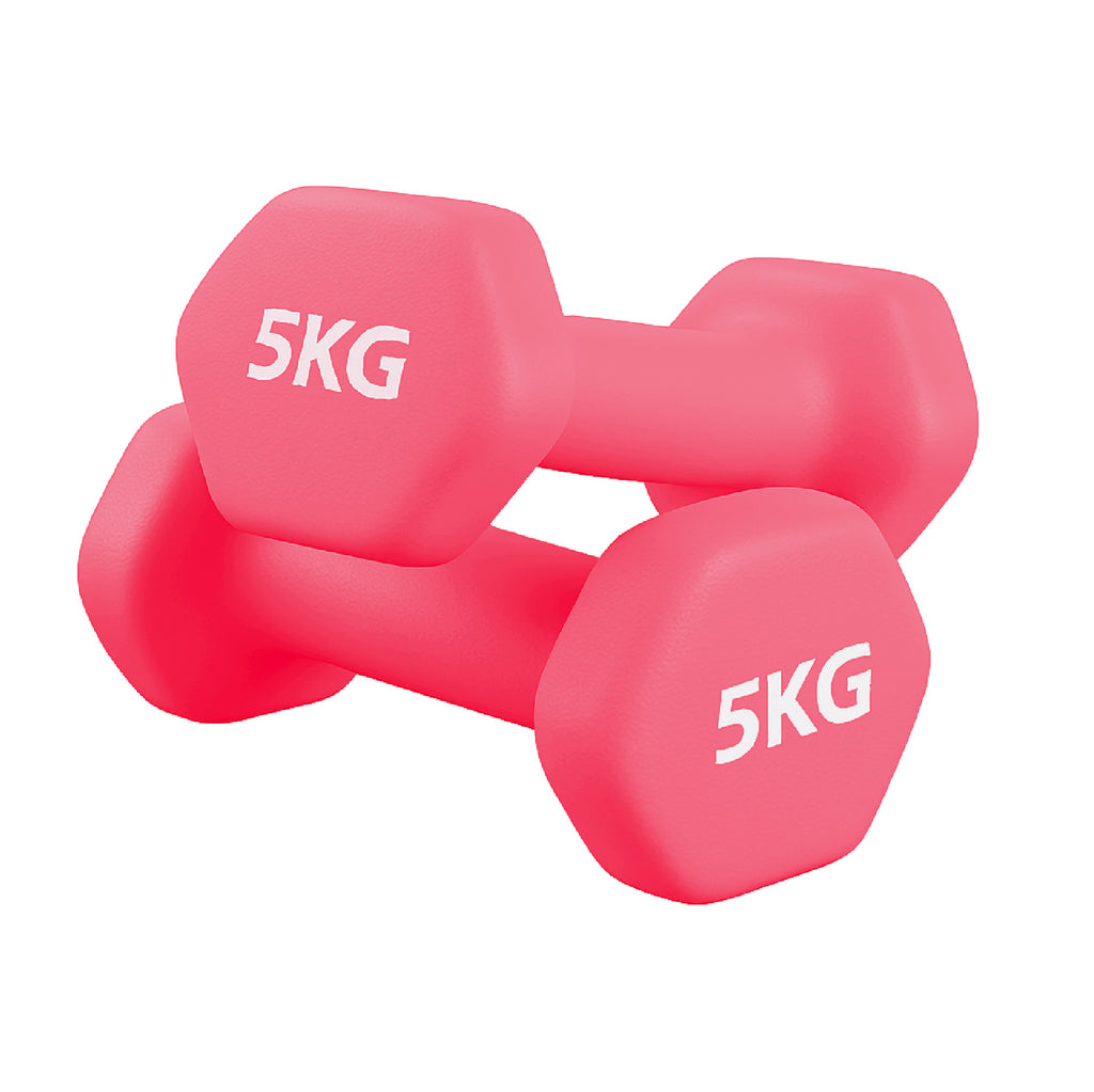 Neoprene Dumbbell Pair for Home Gym Strength Training