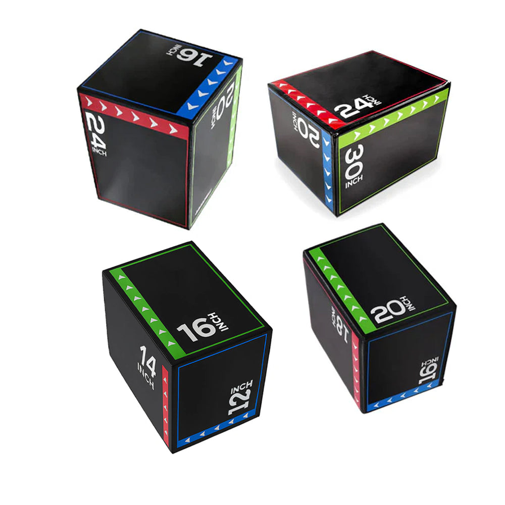 Soft Plyometric Jump Box – Foam Jump Box for CrossFit & Home Gym Training