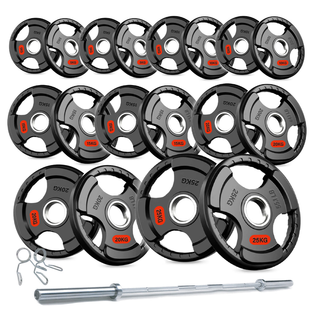 Tri Grip Cast Iron Weight Plates | 1.25kg to 25kg in UK