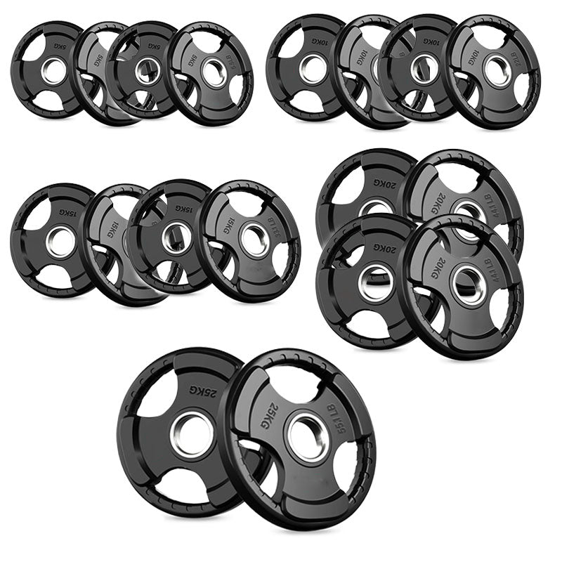 Tri Grip Cast Iron Weight Plates | 1.25kg to 25kg in UK