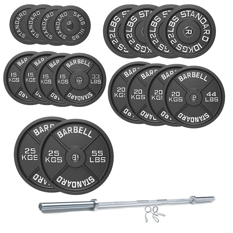 Cast Iron Weight Plates – Standard & Olympic Size in UK