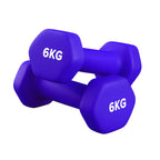 Neoprene Dumbbell Pair for Home Gym Strength Training