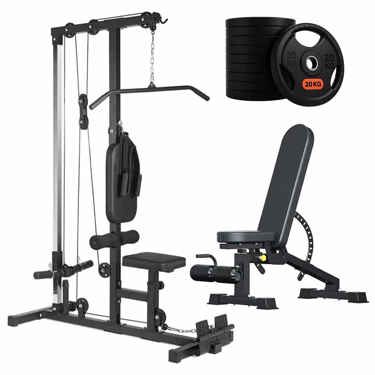 Cable Machine Power Cage – Multi-Function Home Gym Rack