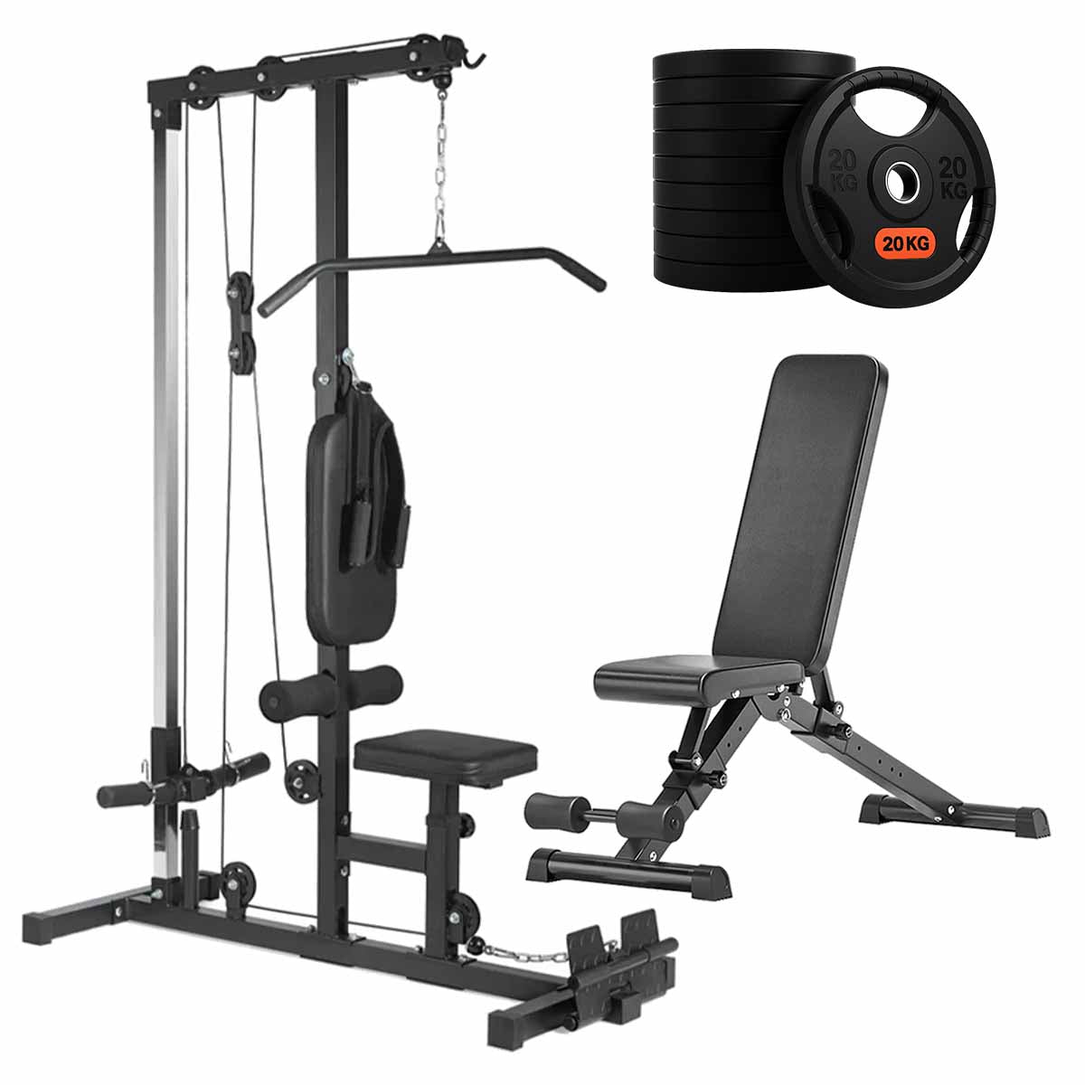 Cable Machine Power Cage – Multi-Function Home Gym Rack