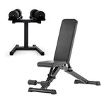 Adjustable Dumbbells 40kg & 50kg – Quick Dial Round Weights for Home Gym