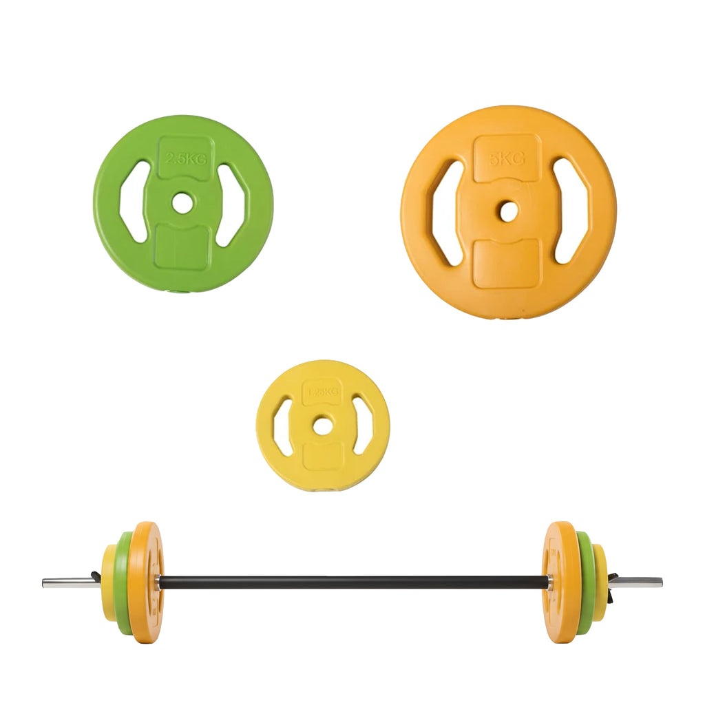 Adjustable Dumbbells & Barbell Set 65kg – 2-in-1 Free Weights for Home Gym