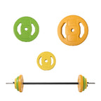 Adjustable Dumbbells & Barbell Set 65kg – 2-in-1 Free Weights for Home Gym