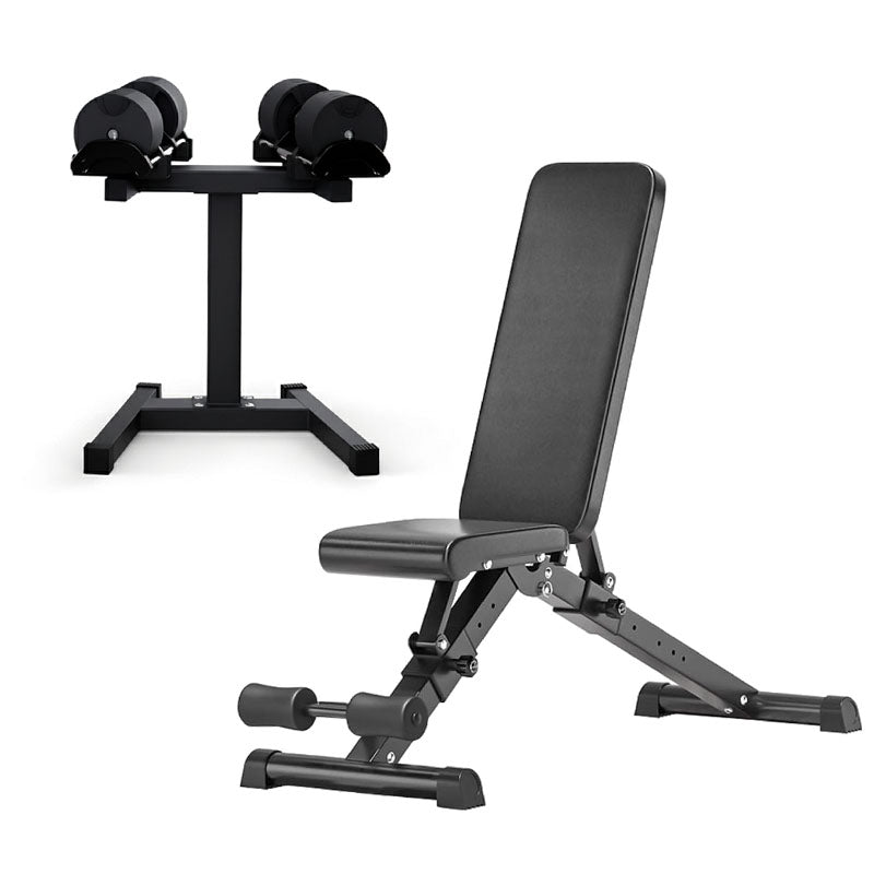 Adjustable Dumbbells 32kg & 40kg – Quick Dial Round Weights for Home Gym