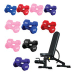 Neoprene Dumbbell 10 Tree Rack