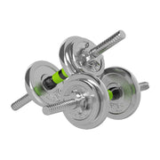 20kg Adjustable Dumbbell & Barbell Set – 2-in-1 Home Gym Dumbbells Weight Set