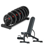 Standard Weight Plate Storage Rack