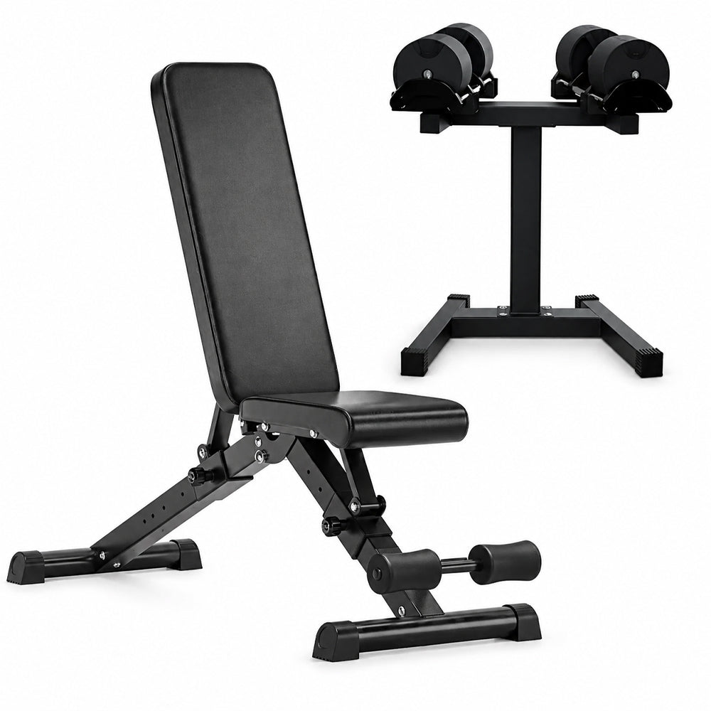 Adjustable Dumbbells 20kg & 50kg For Home Gym