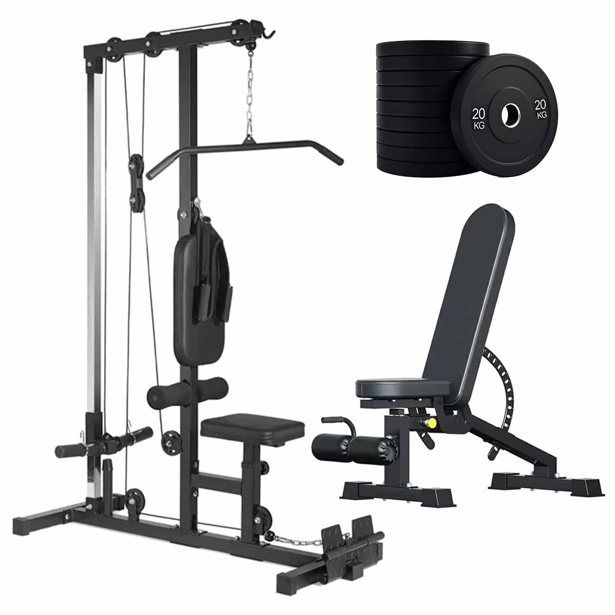 Cable Machine Power Cage – Multi-Function Home Gym Rack