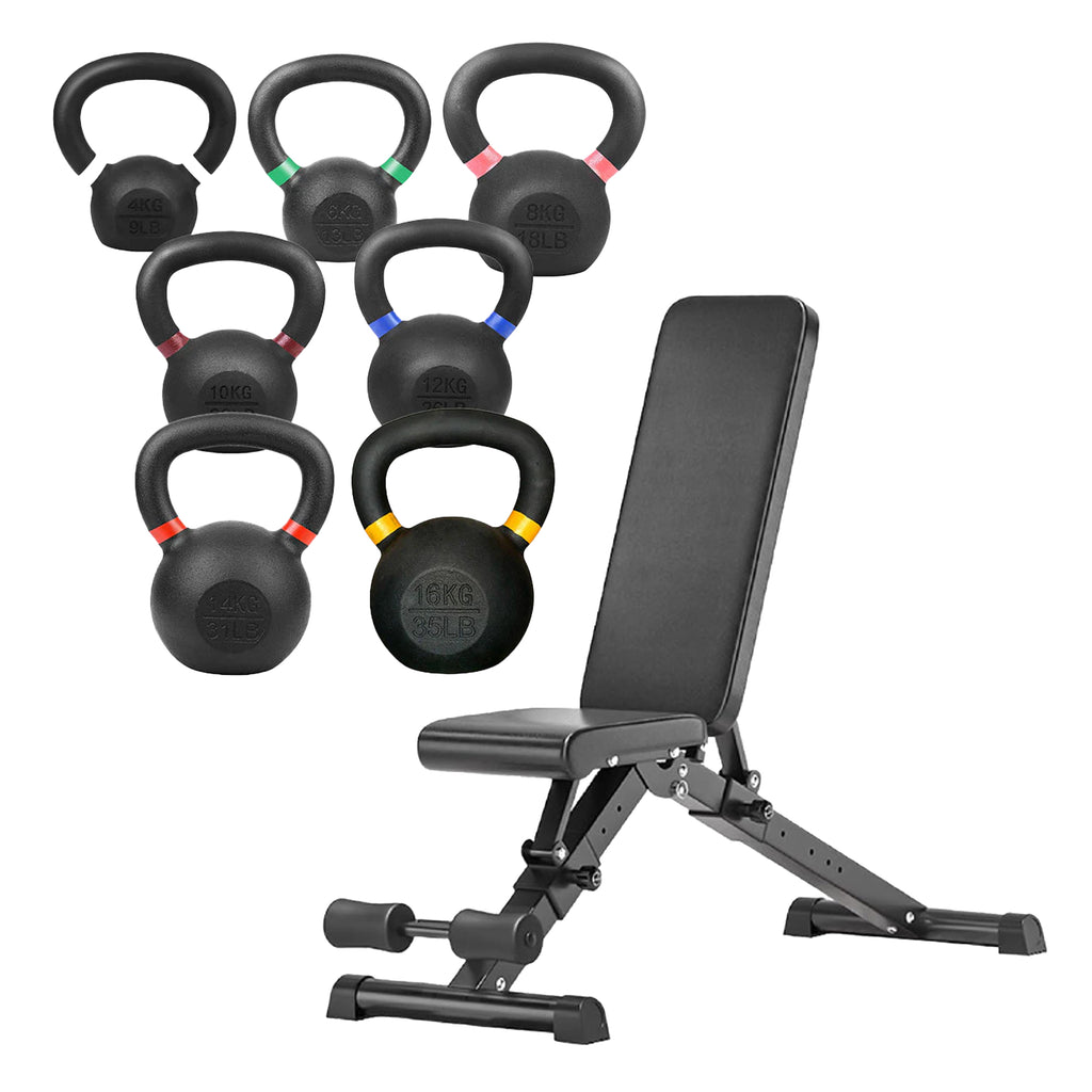 Cast Iron Kettlebell Weights – 2kg to 40kg