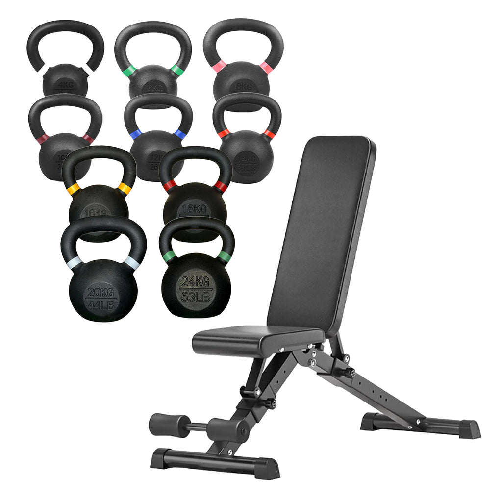 Cast Iron Kettlebell Weights – 2kg to 40kg