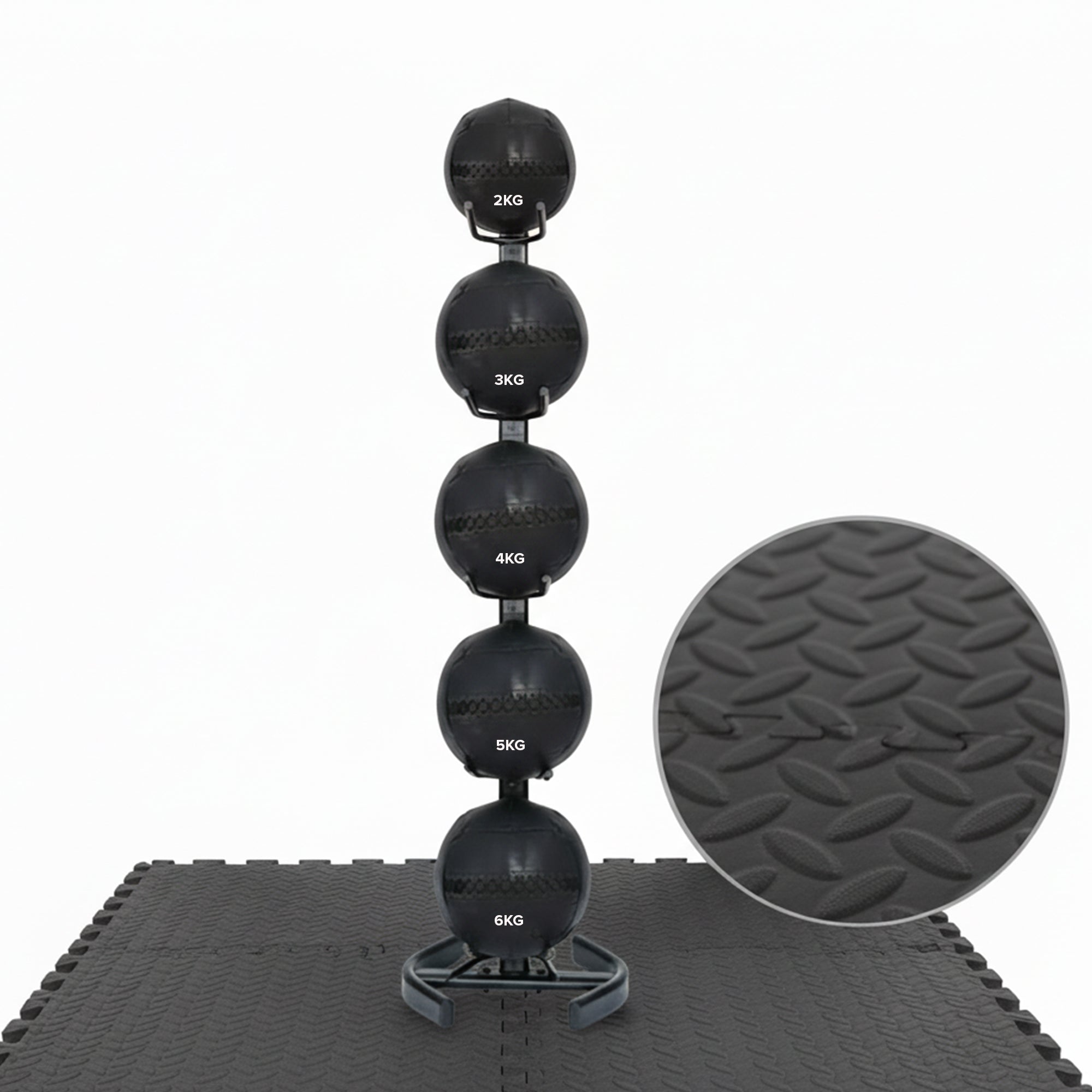 Heavy Duty Wall Ball – Non-Bounce Rubber Medicine Balls 3–25KG