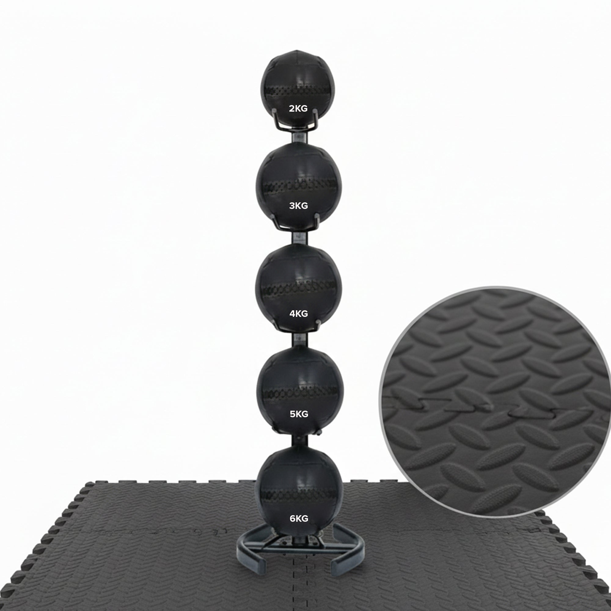 Heavy Duty Wall Ball – Non-Bounce Rubber Medicine Balls 3–25KG