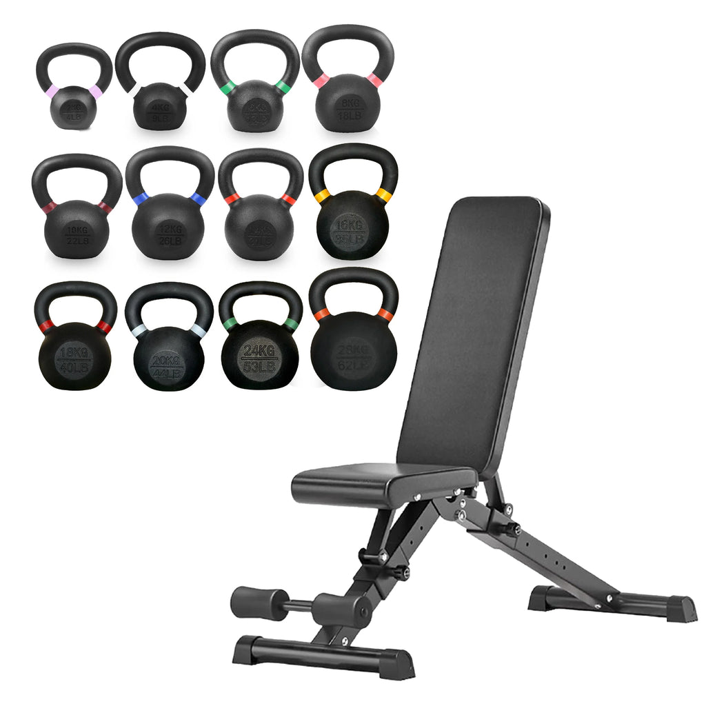 Cast Iron Kettlebell Weights – 2kg to 40kg